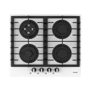 فرن Plaque de Cuisson Focus 4 Feux - F405W - Blanc