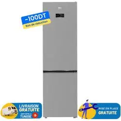 ثلاجة Réfrigérateur Combinée Beko B5RCNA460HSX 460L NoFrost Silver