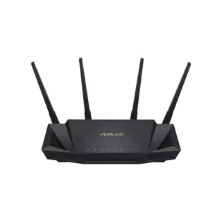 ساعة ذكية ASUS RT-AX58U V2 AX3000 Dual Band WiFi 6 Router - Black