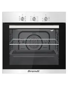 فرن FOUR ENCASTRABLE MULTIFONCTION BRANDT BOE6707TX 60L INOX