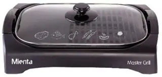 جهاز مطبخ Mienta HG34109A Electric Grill, 2200 watt - Black