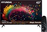 Hyundai 43 Inch Frameless WebOS FHD Smart LED TV with Built in Receiver