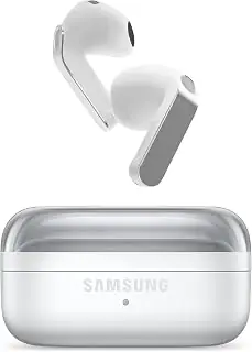 Samsung Galaxy Buds4, White, Real Metal Blade, 1-way Speaker