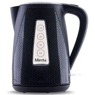 جهاز مطبخ Mienta Kettle 2200 Watt - 1.7 Liter - Black - EK20820B
