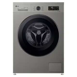 LG Front Load Washing Machine 7kg, 1200 RPM, Platinum Silver