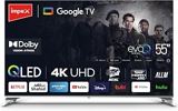 Impex 55 Inch QLED Google TV, 4K Ultra HD Smart TV, 120Hz DLG