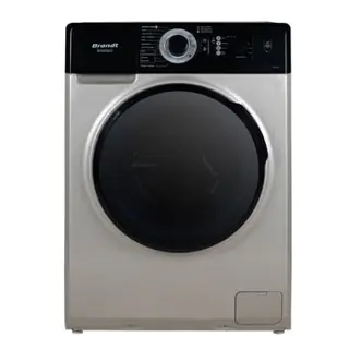 Lave Linge Frontal BRANDT BAM84SBL 8Kg - Silver