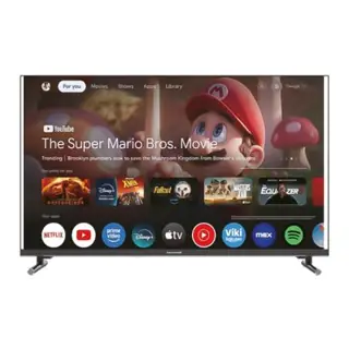 TV MAXWELL 43″ QLED Smart Google TV avec Récepteur Intégré MAX-Q43MG60