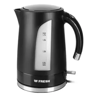 جهاز مطبخ Fresh Electric Kettle 1.7 L 2200 W EPK17051P Black