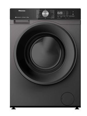 Hisense Front Load Washing Machine,8 KG, Inverter, Grey -WD3S8043BT6