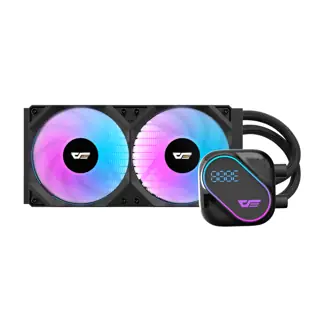 قطعة كمبيوتر Darkflash DO240 Liquid Cooling - CPU Cooler / Black