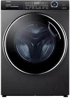 Haier Front Load Washer 15 kg, Inverter, Space Black