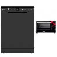 Lave vaisselle Brandt BDF41MB 14 Couverts Noir