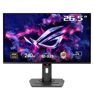 لابتوب Asus ROG Strix OLED XG27UCDMG 27" 4K QD-OLED, 240 Hz, 0.03 ms, HDMI 2.1