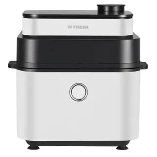 جهاز مطبخ Fresh FAF-D1500W Air Fryer, 7 Liters, 1500 Watts, Steam Heating - White