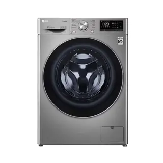 LG Washing Machine 8kg 1400 Rpm 6 Motions Steam - Silver – F4R5TYG2T