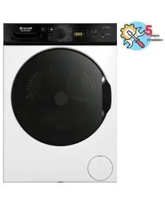 غسالة LAVE LINGE FRONTAL INVERTER BRANDT BLF124QWBL 12KG BLANC