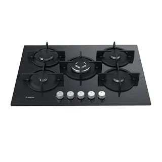 فرن Plaque de Cuisson ARISTON AGS 72S/BK -75CM-5 Feux -Noir
