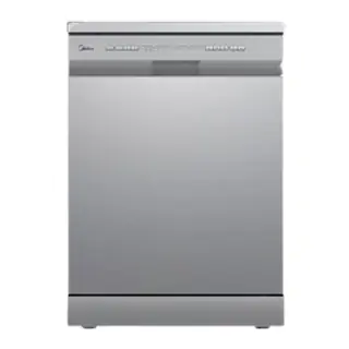 Midea Dishwasher 60 Cm 13 Place Settings 6 Programs, Silver