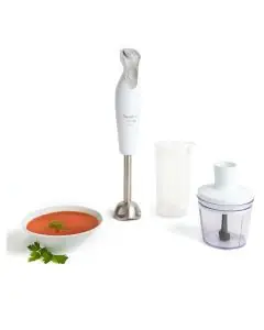 Mixeur Plongeant 3EN1 MOULINEX DD552110 600W - Blanc