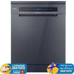 غسالة Lave Vaisselle Candy CF3E9E0A Inverter 13 Couverts Gris