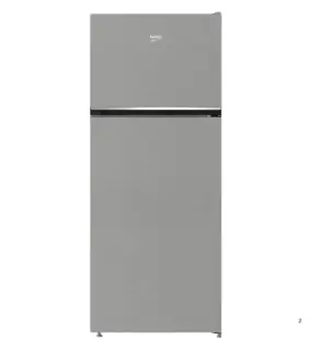 Beko 420 Liters No Frost Refrigerator RDNE420KD silver