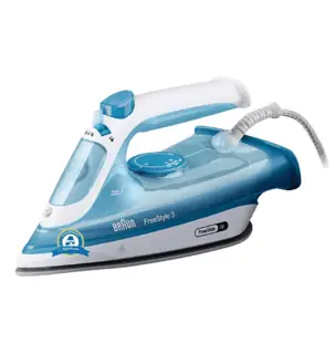 Braun BRSi3041GR Steam Iron - 2350 Watts / 270ml / Ceramic Soleplate