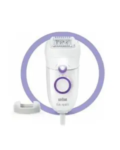 Épilateur BRAUN SE5-505P Silk épil 5 - Blanc&Violet