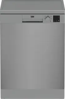 Beko DVN05325X Dishwasher, 13 Persons, 5 Programs, 60 Cm - Silver