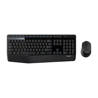 Logitech Wireless Keyboard and Mouse Combo, MK345 - Black