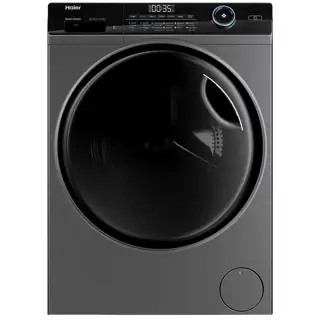 Haier Washing Machine Front Loading 8KG inverter 1400 RPM, Silver