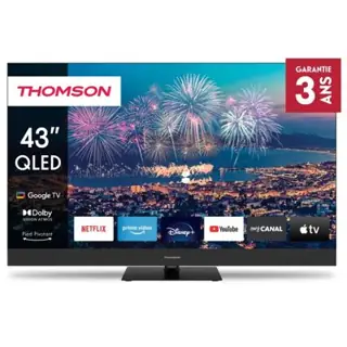 Tv THOMSON 43″ Google QLED Plus – 43QG6C14