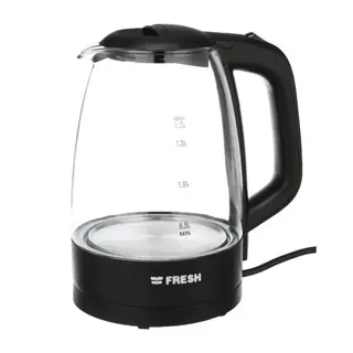 جهاز مطبخ Fresh Kettle 1.7 Liters LED - Glass - EGK17000 - 11386