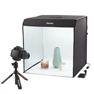Mini-Foto Studio Hama ToGo 50x50cm Noir