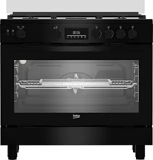 فرن Beko Freestanding Cooker (Fan-assisted, Cooling Fan, Gas