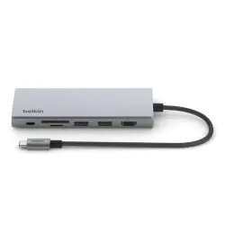 ملحق Adaptateur Belkin USB-C 7En1 INC009BTSGY Silver
