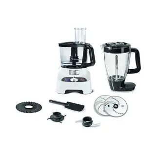 جهاز مطبخ Moulinex FP823125 Mini Food Processor, 1000 watt - White