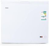 Haier Chest Freezer, 3.5 cuft., 100 Ltrs, Door Lock, White