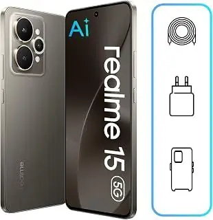 realme 15 5G AI Dual SIM 12GB RAM 256GB - Middle East Version