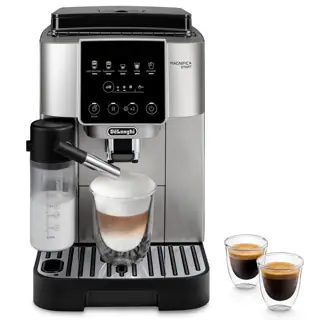 جهاز مطبخ ماكينة قهوة ديلونجي Magnifica Start أوتوماتيك ECAM220.80.SB فضي وأسود