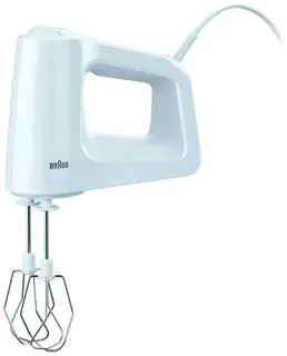 جهاز مطبخ Braun Hand Mixer, 450 Watt, HM3000 - White