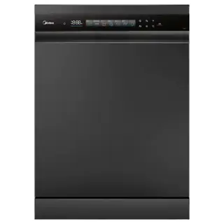 Midea Free Standing Dishwasher 15 Person, Inverter, Black