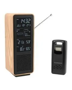 Enceinte & Station météo WS102TBK THOMSON