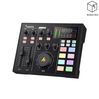 Maonocaster AM100 All-In-One Podcast Production Studio - Black