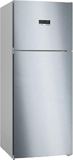 BOSCH Free Standing Refrigerator With Freezer On Top KDN76XI3E8 Silver