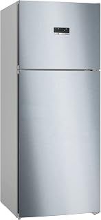 BOSCH Free Standing Refrigerator With Freezer On Top KDN76XI3E8 Silver