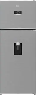 beko B3RDNE500LDXB No Frost Refrigerator, 477 Liters, Top Freezer