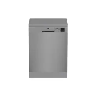 Beko DVN05322ST Dishwasher, 5 Programs, 13 Place Settings, 60 cm, Silver