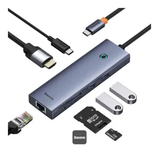 ملحق TP LINK USB 3.0 7-Port Hub, UH700 - Grey