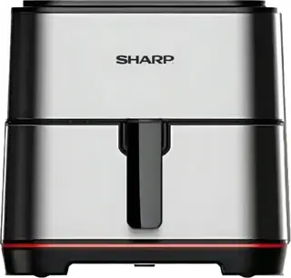 جهاز مطبخ Sharp KF-AF70RT-S3 Air Fryer, 1650 Watt, 7 Liter - Silver